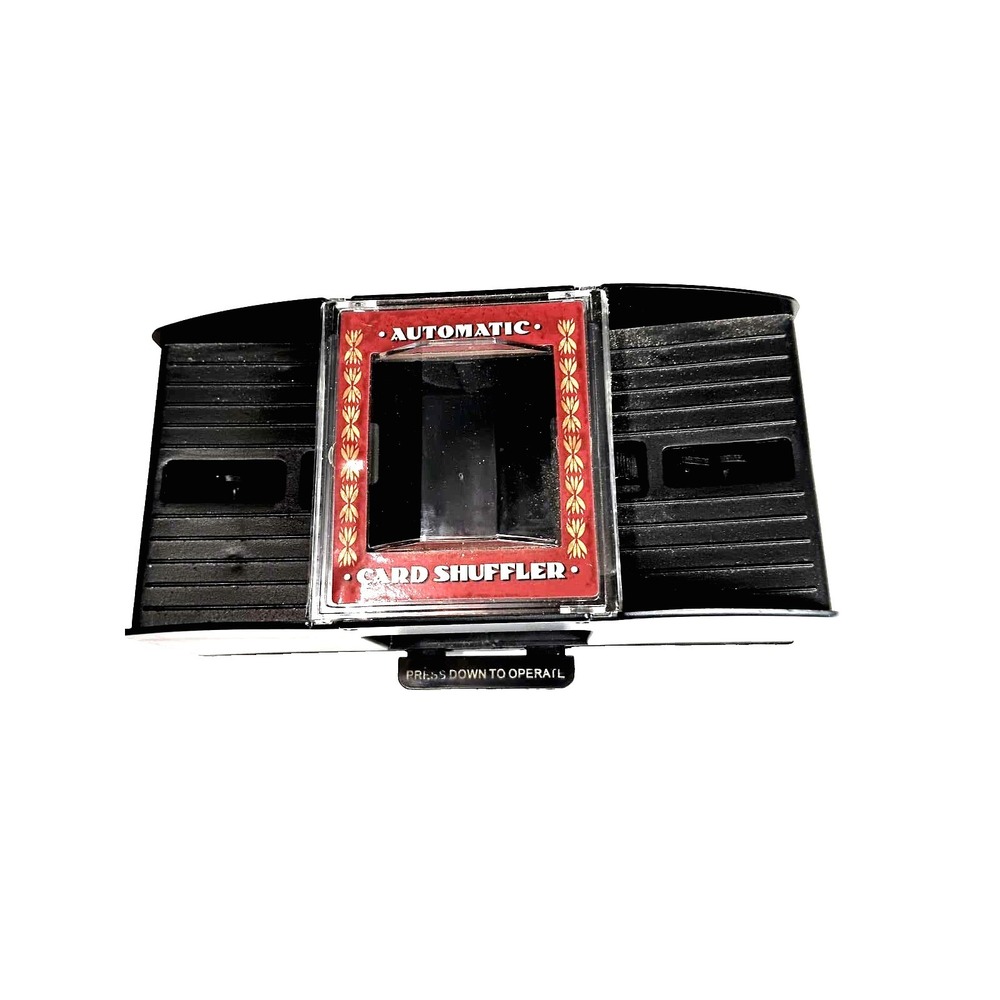 Automatic Card Shuffler ~ 1 to 2 Decks ~ Cardinal #375  Pre Owned‎